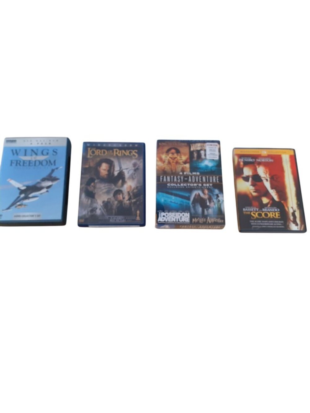Lot of 4 DVD's Movie Fantasy Adventure Collector Set Very Good Condition